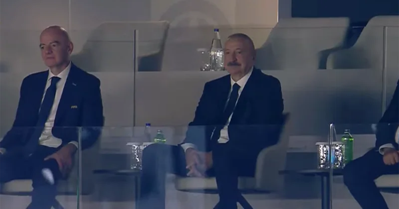 Prezident oyunu stadiondan izlədi Video