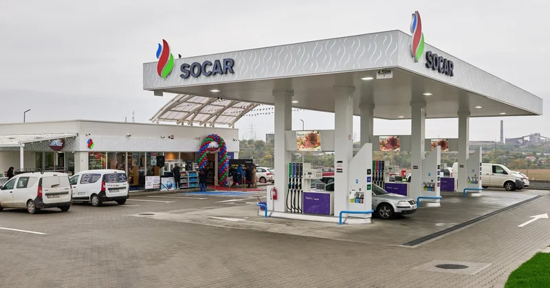 SOCAR открыла 100 ю автозаправочную станцию в Румынии (ФОТО)