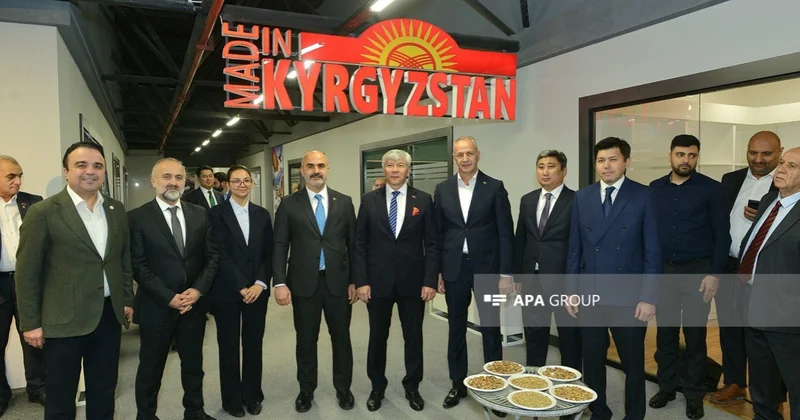 Bakıda Qırğız Ticarət Evinin açılış mərasimi keçirilib FOTO