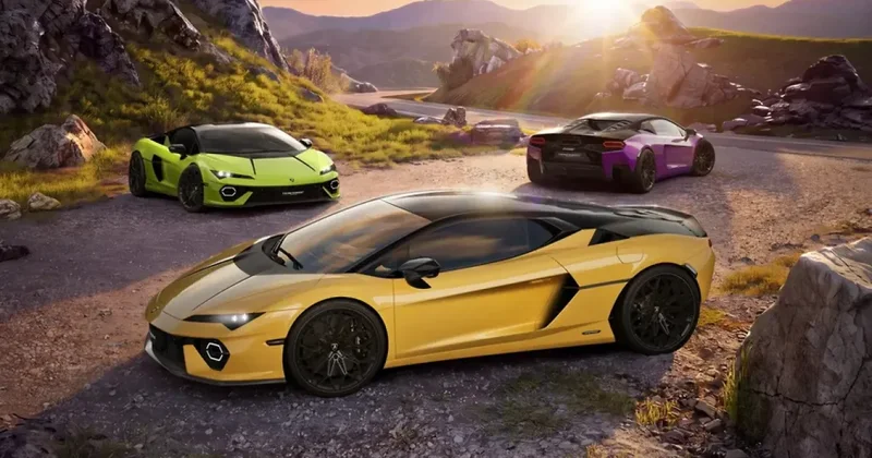 Lamborghini представила двухцветный суперкар