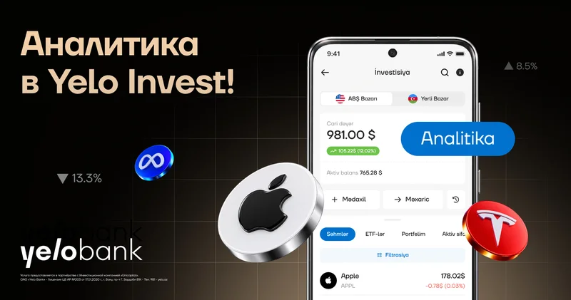 Новая функция Yelo Invest: узнайте больше о своём портфеле!