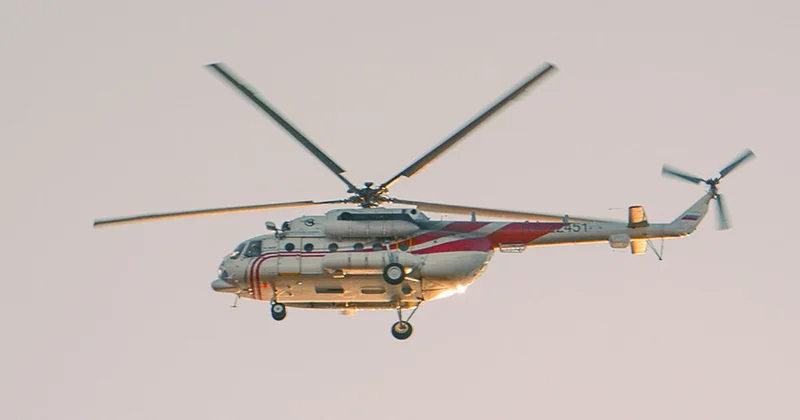 Hindistanda 6 nəfərin olduğu helikopter yoxa çıxıb