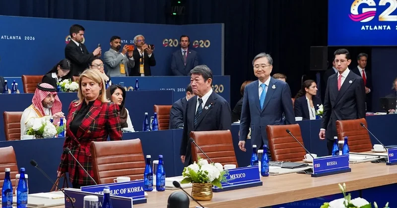 G20 ölkələrinin XİN rəhbərləri Rusiyaya görə birgə foto çəkdirməkdən imtina ediblər
