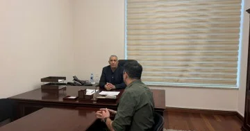 Siyavuş Novruzov seçicilərlə görüşüb