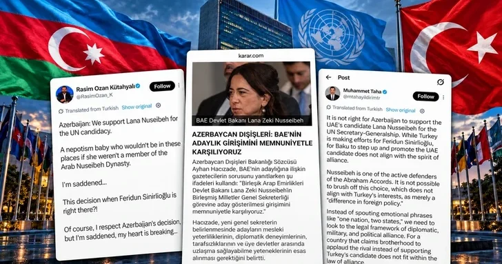 Поддержка ОАЭ не отказ Турции: чем вызваны спекуляции вокруг позиции Баку о генсеке ООН