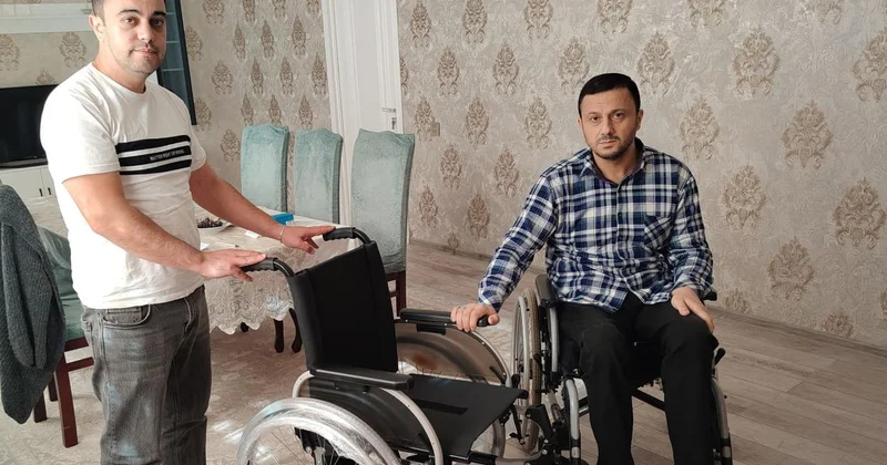 826 nəfərə reabilitasiya vasitələri ünvanlarında təqdim olunub