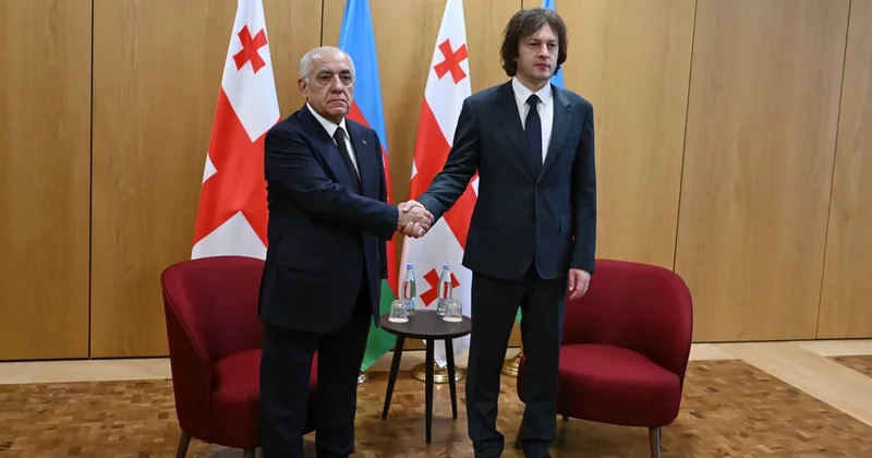 Əli Əsədov və İrakli Kobaxidze görüşdü: Nələr müzakirə edildi? Foto