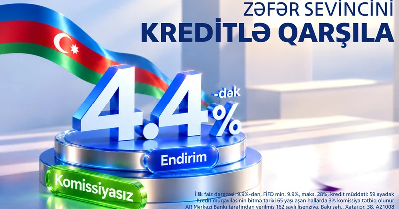 “Bank VTB”dan Zəfər Gününə özəl nağd kredit kampaniyası