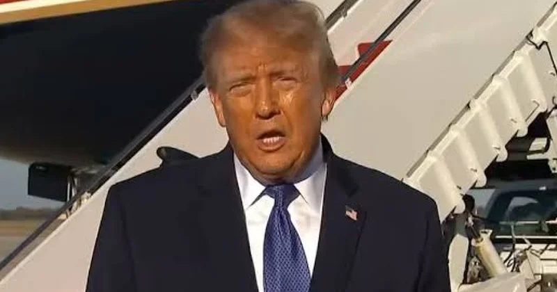 Ты больной и отвратительный . Трамп набросился на журналиста видео
