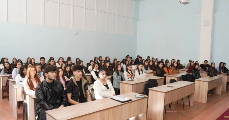 Ağcabədidə tələbələr arasında antinarkotik təbliğatın gücləndirilməsi məqsədilə görüş təşkil olunub