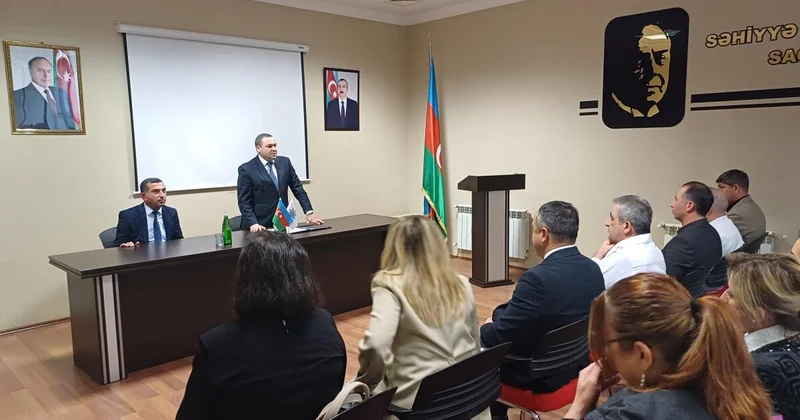 Tovuz rayonunda YAP ın VIII Qurultayından irəli gələn vəzifələr və səhiyyə sahəsində qarşıda duran hədəflərlə bağlı tədbir keçirilib