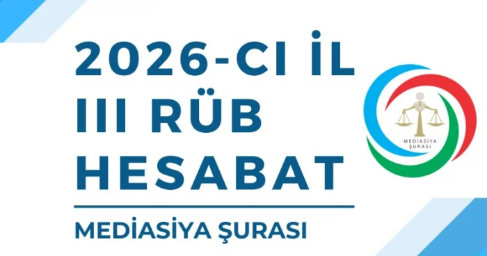 Mediasiya Şurası 3 cü rübün hesabatını təqdim etdi │ SƏNƏD