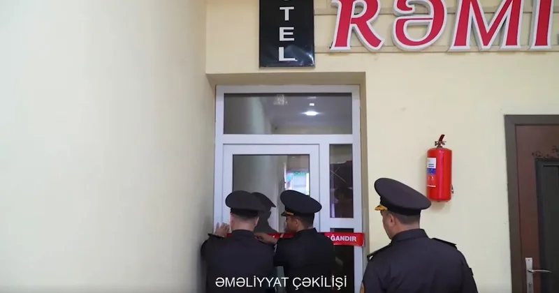 В Баку закрыли отель ВИДЕО