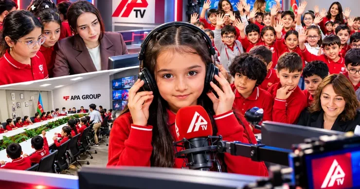 “Dünya” məktəbinin şagirdləri APA TV də VİDEO