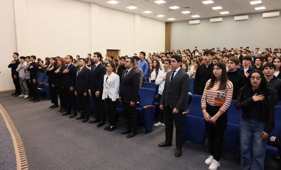 “Regional İnkişaf” İctimai Birliyi Xankəndidə gənclərlə görüş keçirdi FOTO