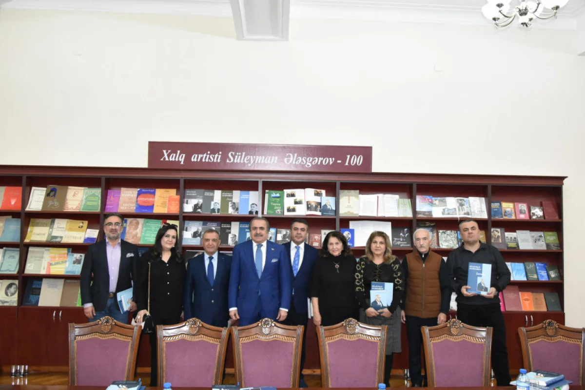 Milli Kitabxanada “Süleyman Ələsgərov. Biblioqrafiya” kitabının təqdimatı keçirildi