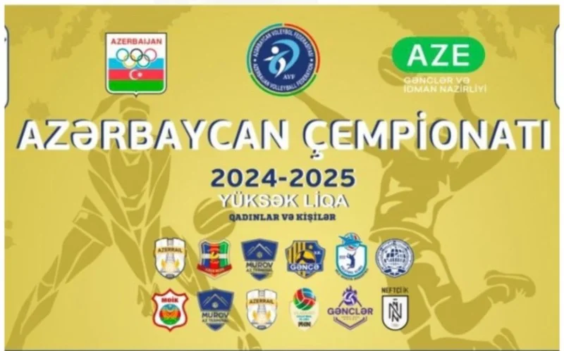 Voleybol üzrə ölkə çempionatının başlayacağı tarix açıqlanıb