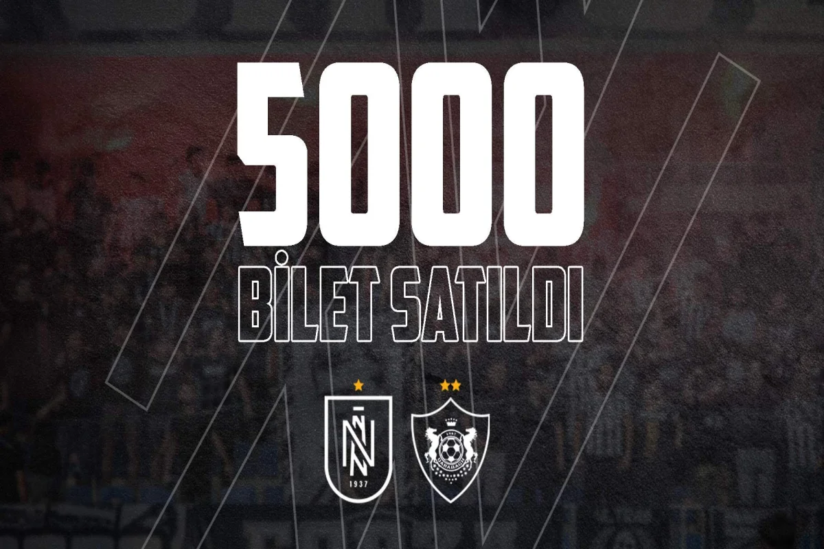 “Neftçi” “Qarabağ” matçı üçün 5000 bilet satılıb