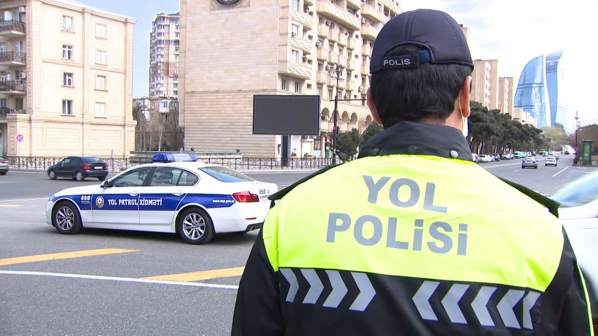 Yol polisi əlverişsiz hava şəraiti ilə bağlı sürücülərə müraciət edib