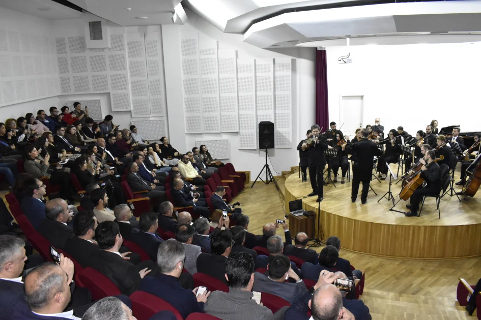 Xankəndi şəhərində Qarabağ Universitetinin yaradılmasının bir illiyi qeyd olunub