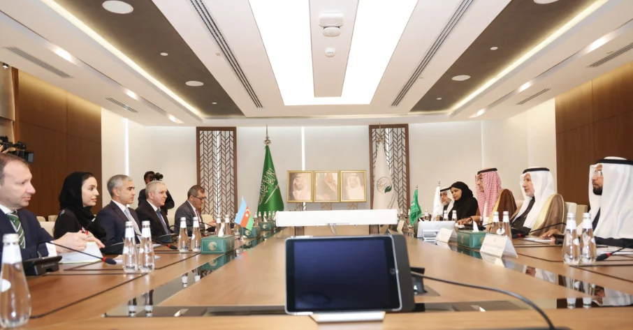 Leyla Əliyeva ƏrRiyadda bir sıra layihələri müzakirə etdi FOTO KONKRET