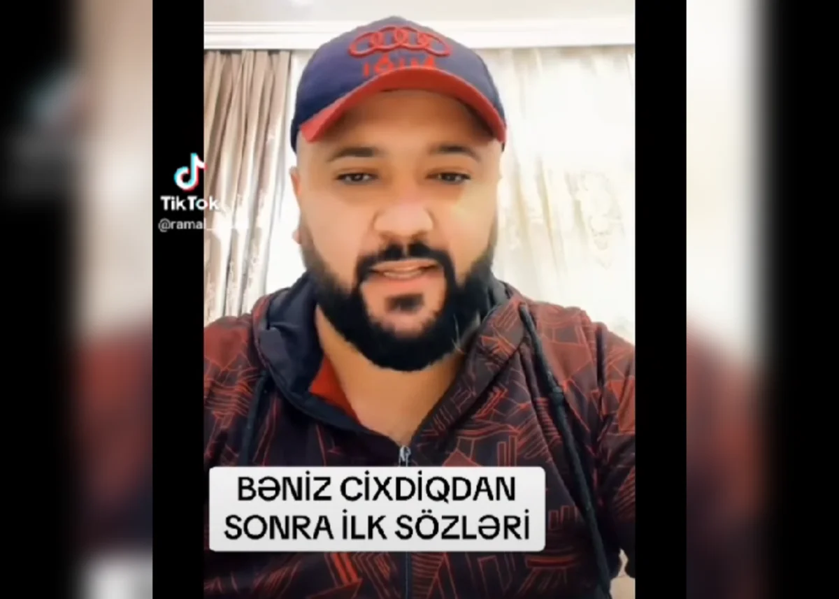 Ev dustağlığına buraxılan Beniz ləqəbli tiktoker məhkəmənin qərarına əməl etmir VİDEO