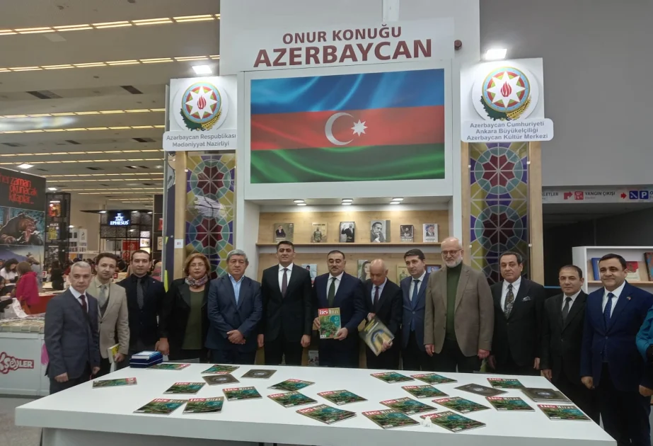 Azərbaycan Ankarada keçirilən 21ci Kitab Sərgisinin fəxri qonağıdır AZƏRTAC