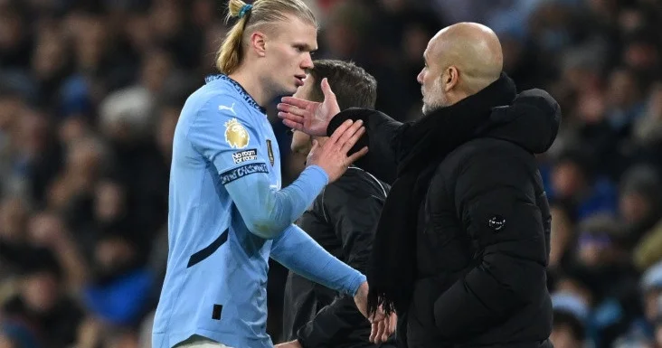 Erlinq Haland Xodep Qvardiolanı özündən çıxardı