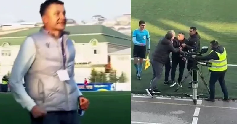 “Şamaxı” “Sumqayıt” oyununda baş məşqçilərin qırmızı vərəqə almasına səbəb olan epizodlar VİDEO