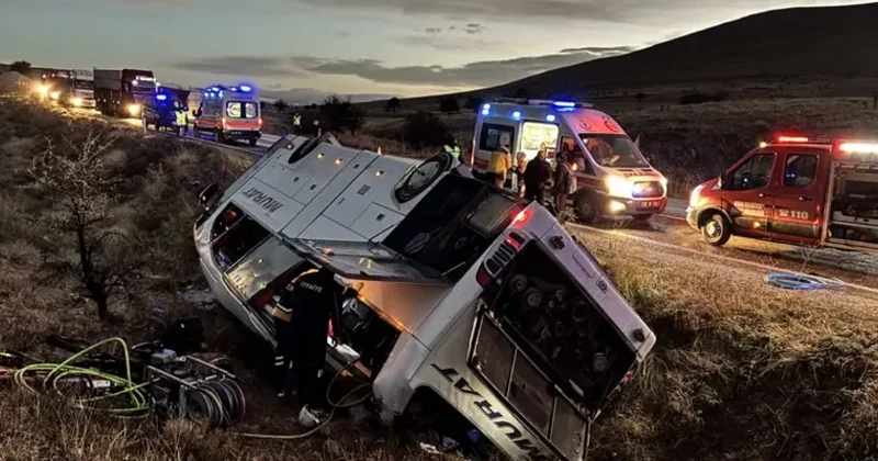 Türkiyədə avtobus aşıb ölənlər var