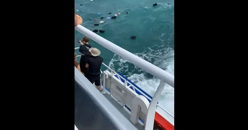 В Таиланде чемоданы туристов уплыли в открытое море Minval Politika