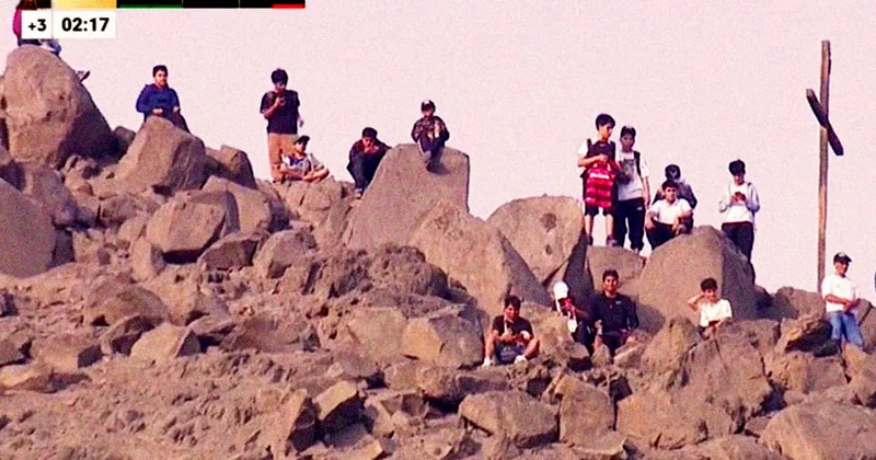 “Flamenqo” azarkeşləri dağı aşaraq finalı izlədilər VİDEO