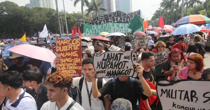 Filippində korrupsiyaya qarşı kütləvi etiraz aksiyaları keçirilib