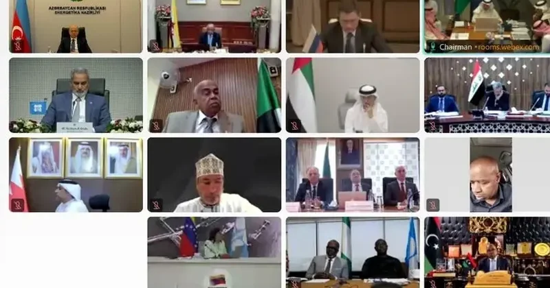 Pərviz Şahbazov “OPEC+” ölkələrinin nazirlərinin 40 cı iclasında iştirak edib