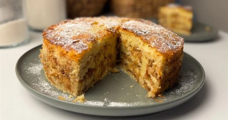 Ən asan almalı keks resepti