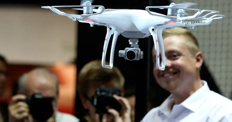 В США запретят импорт дронов из Китая