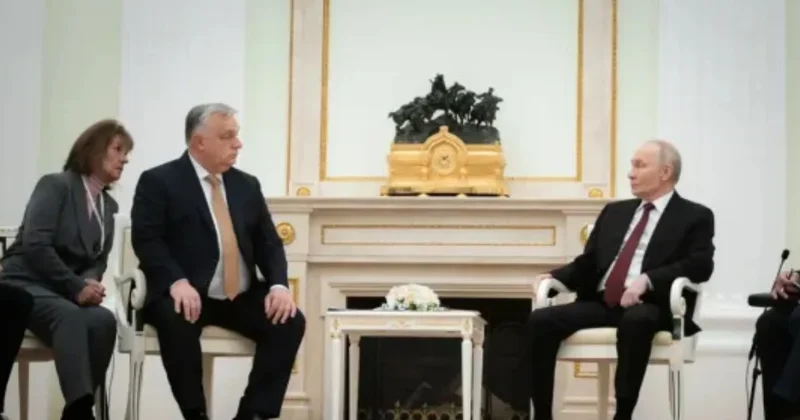 Macar tərcüməçi Putinin sözlərini səhv tərcümə edib