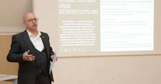 Sosial və Reform teatr ənənələrinin problemlərinin həllində rolu : Təlim keçirilib
