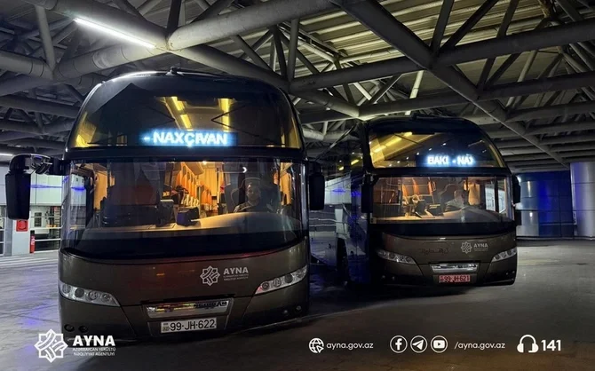 BakuBus Naxçıvana sərnişin daşıyacaq Xəbər saytı Son xəbərlər və Hadisələr