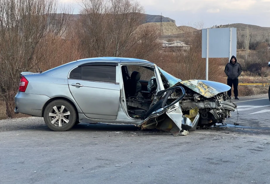 Ordubadda avtomobillər toqquşub, 6 nəfər xəsarət alıb AZƏRTAC