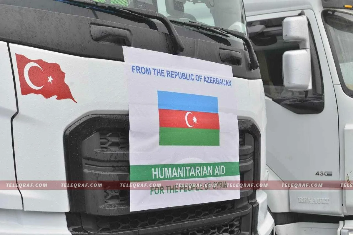 XİN Suriyaya ilk humanitar yardım göndərilməsi barədə açıqlama yaydı