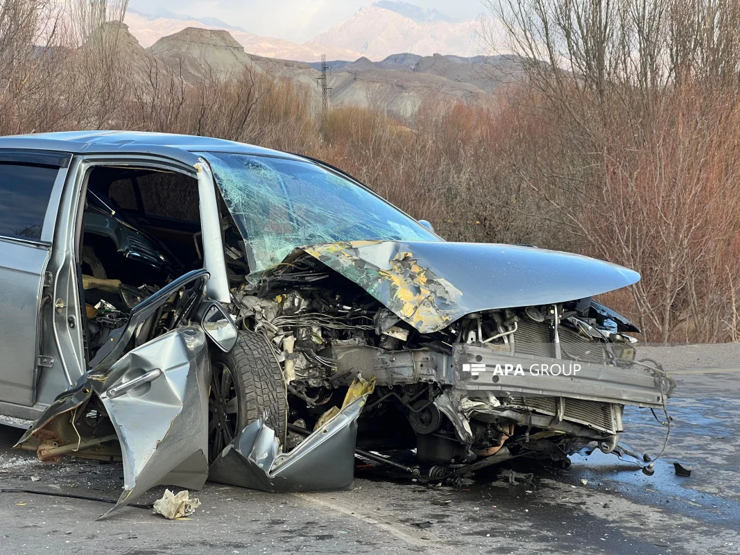 Ordubadda yol qəzası nəticəsində 6 nəfər xəsarət alıb FOTO