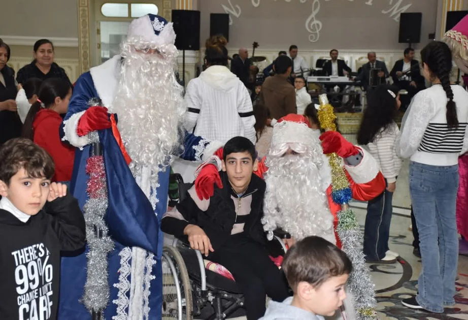 İmişlidə şəhid, qazi övladları və xüsusi qayğıya ehtiyacı olan uşaqlar üçün bayram şənliyi keçirilib AZƏRTAC