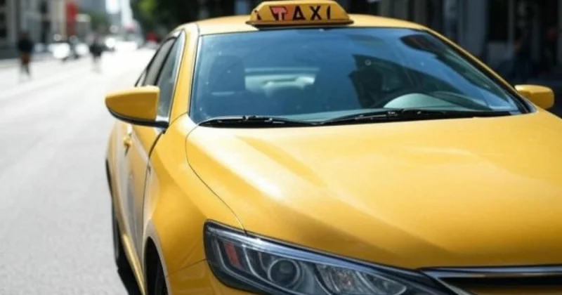 Taksi sürücüsünün marketə getməsini fürsət bilib avtomobildən oğurluq etdi