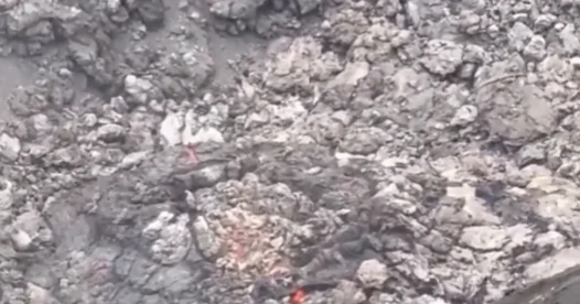 Извержение вулкана вблизи ВИДЕО