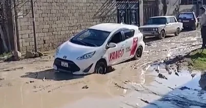 Zabratın KEÇİLMƏZ YOLLARI: Qazıb, elə də qoyub gediblər VİDEO