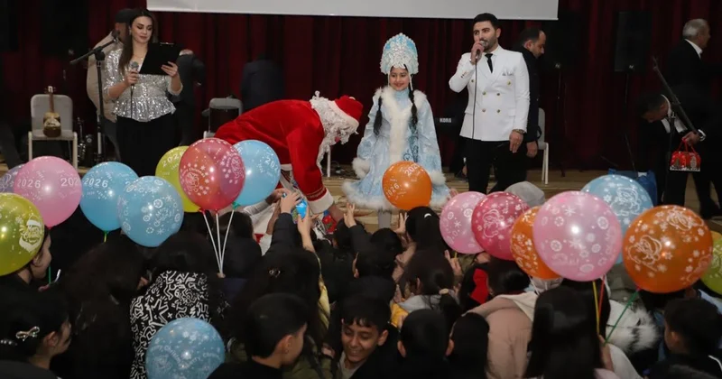 Neftçalada Yeni il qeyd olunub FOTOLAR