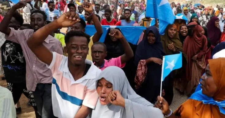 İsrailin bu qərarı Somalidə etirazlara səbəb oldu