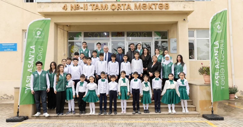 “Yaşıl ASAN” ekoloji proqramı çərçivəsində “Balaca Ekoloqlar” layihəsi davam edir