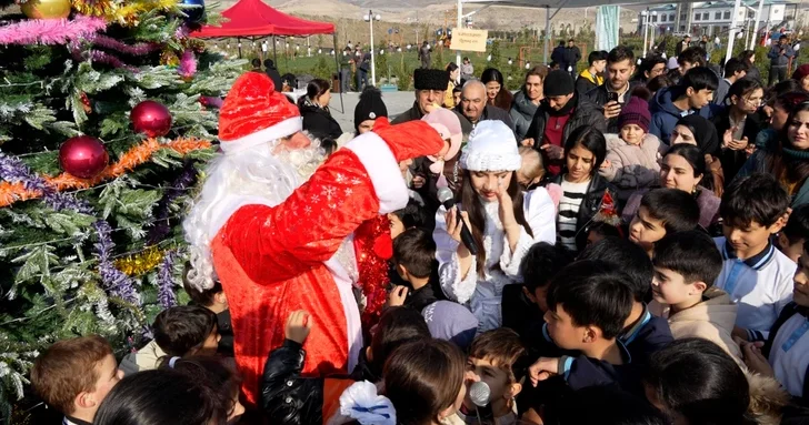 В Джебраиле и Зангилане проходят новогодние ярмарки